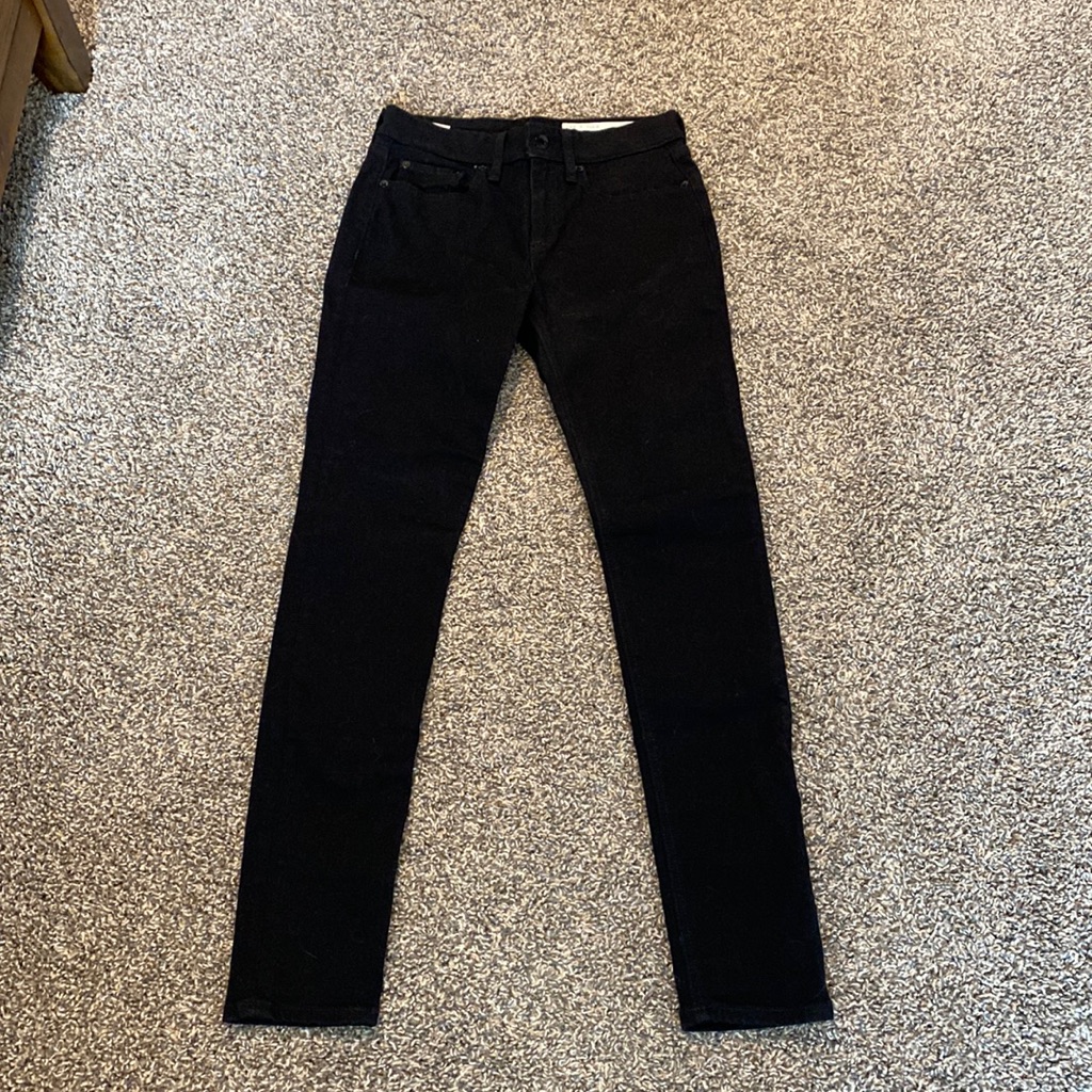 Rag & Bone Black Denim Jeans